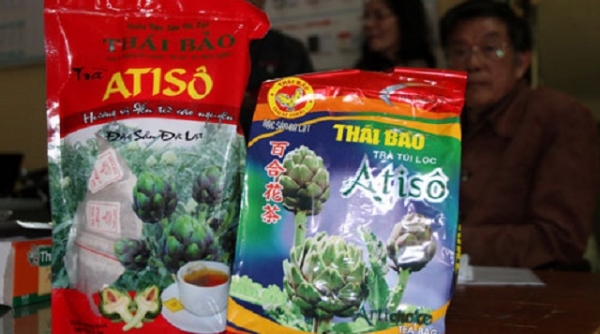 Lâm Đồng: Hàng loạt nhãn hiệu trà Atiso bị xử phạt