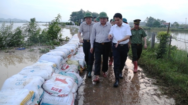 Hà Nội: Một số huyện ngập lụt kéo dài, phải tính đến phương án quy hoạch di dân