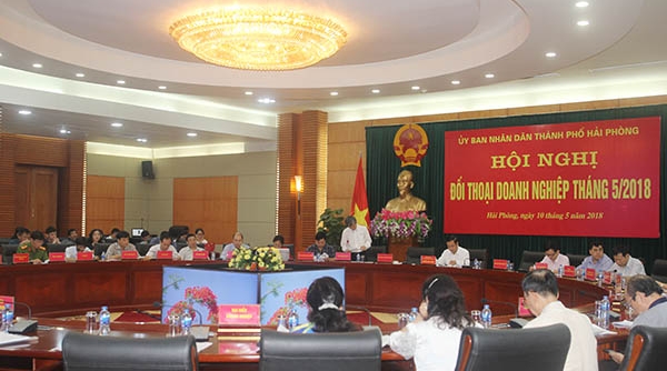 Hải Phòng: Thông báo tổ chức Hội nghị đối thoại Doanh nghiệp tháng 8/2018