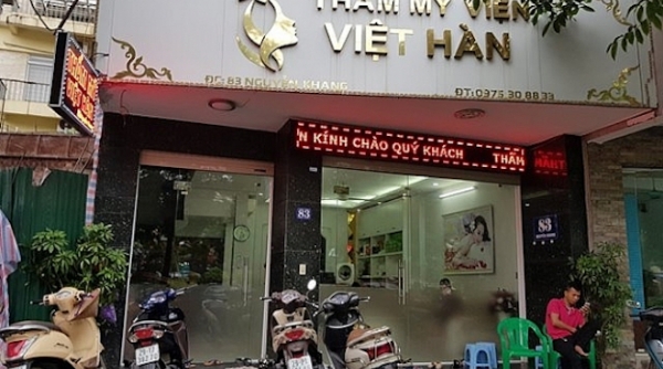 Không được cấp phép, thẩm mỹ viện Việt Hàn vẫn 'mời' khách phẫu thuật thẩm mỹ