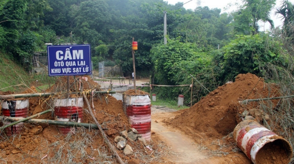 Cảnh báo sạt lở đất tại Hòa Bình và Sơn La