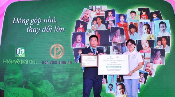 Hoa Viên Bình An -Hỗ trợ phẫu thuật cho trẻ em bị tim bẩm sinh