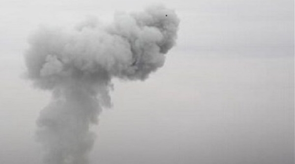 Nga tố cáo máy bay Mỹ ném bom hóa học xuống thị trấn của Syria