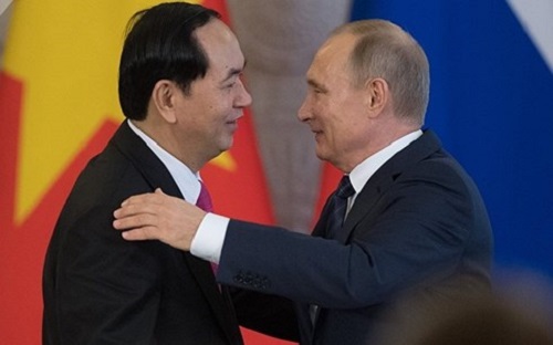 Tổng thống Nga Putin chia buồn về việc Chủ tịch Trần Đại Quang qua đời