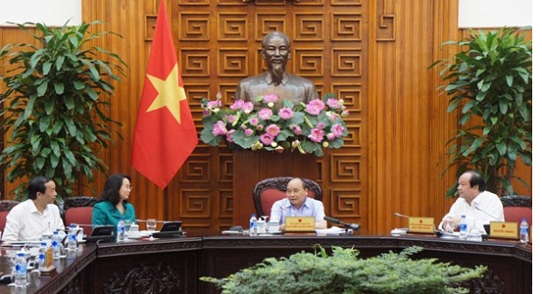 Thủ tướng Nguyễn Xuân Phúc làm việc với lãnh đạo tỉnh Lạng Sơn