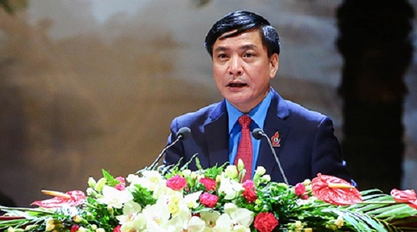 Ông Bùi Văn Cường tái đắc cử chức danh Chủ tịch Tổng Liên đoàn lao động Việt Nam