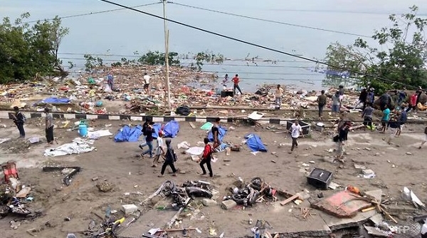 Indonesia: Hơn 400 người thương vong trong vụ động đất, sóng thần xảy ra ngày 28/9