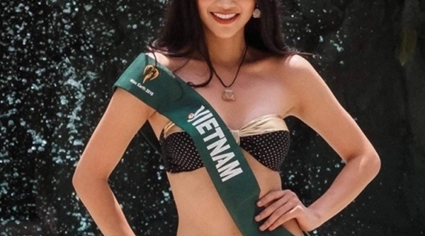 Đại diện Việt Nam giành huy chương Bạc phần thi bikini tại Miss Earth 2018