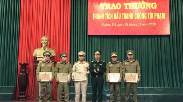 Khen thưởng BĐBP Quảng Trị phá đường dây vận chuyển 314.000 viên ma túy xuyên quốc gia