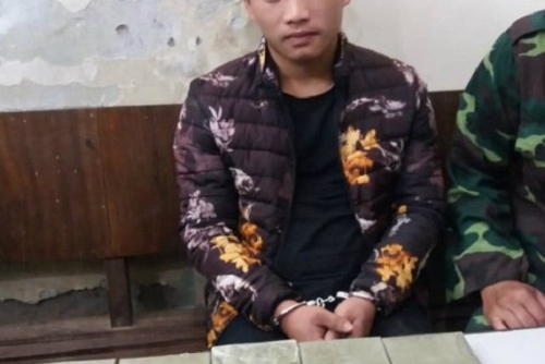 Bắt giữ nam thanh niên vận chuyển10 bánh heroin từ Lào về Việt Nam