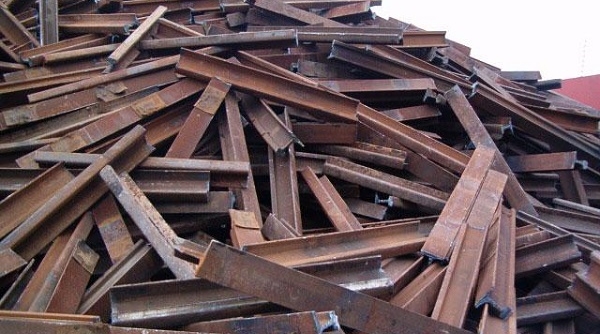 25 tấn sắt, thép phế liệu lậu bị bắt tại An Giang