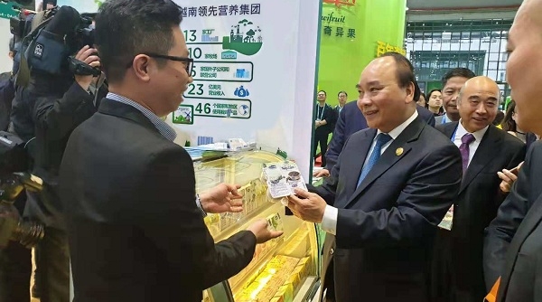 Sản phẩm sữa của Vinamilk ra mắt với người tiêu dùng Trung Quốc