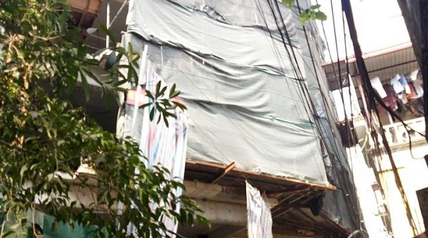 Hà Nội: Hàng loạt công trình xây dựng sai phép trên địa bàn phường Phan Chu Trinh