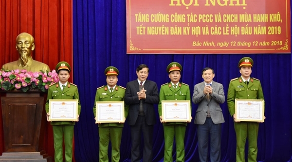 Bắc Ninh: Tăng cường công tác phòng cháy, chữa cháy dịp Tết Nguyên đán Kỷ Hợi 2019