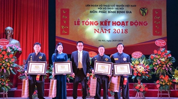 Năm 2019 Môn phái Bình Định Gia: Chính thức trực thuộc Liên đoàn võ thuật cổ truyền Việt Nam