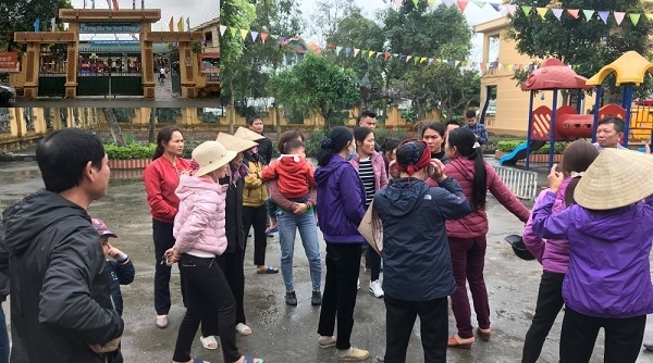 Bắc Ninh: Đình chỉ Hiệu trưởng và quản lý bếp ăn Trường mầm non Thanh Khương