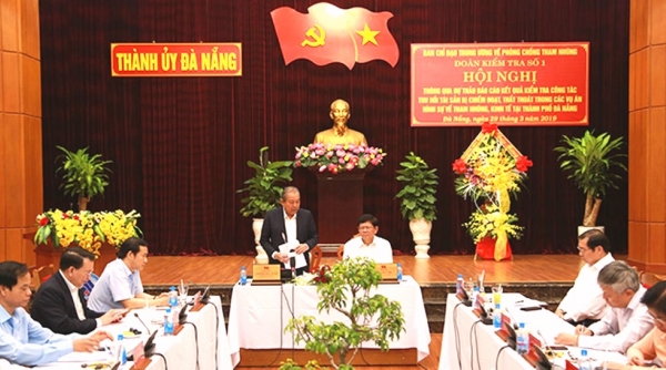 Phó Thủ tướng Trương Hòa Bình yêu cầu Đà Nẵng báo cáo định kỳ về phòng, chống tham nhũng