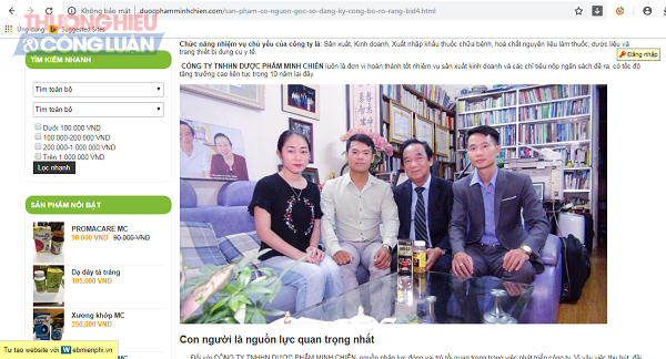 Công ty TNHH Dược phẩm Minh Chiến - Kỳ 2: Sai phạm.... chồng sai phạm?