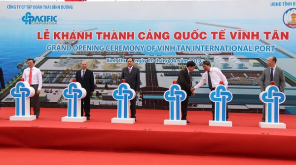 Bình Thuận: Khánh thành Cảng quốc tế Vĩnh Tân hơn 2.300 tỷ đồng