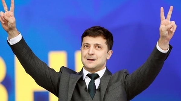 Diễn viên hài kịch rộng cửa trở thành tân tổng thống Ukraine