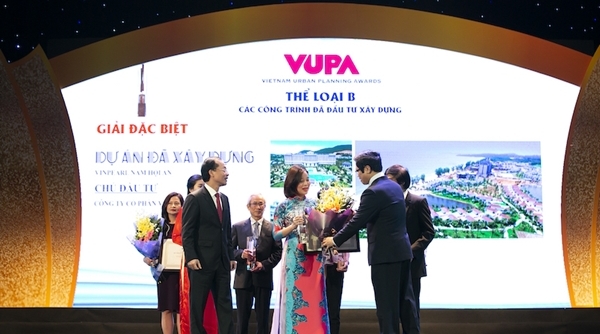 Vingroup lập ‘hattrick’ tại giải thưởng Quy hoạch Quốc gia VUPA 2018