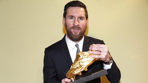 Messi lập kỷ lục 3 lần liên tiếp đoạt Chiếc giày vàng châu Âu