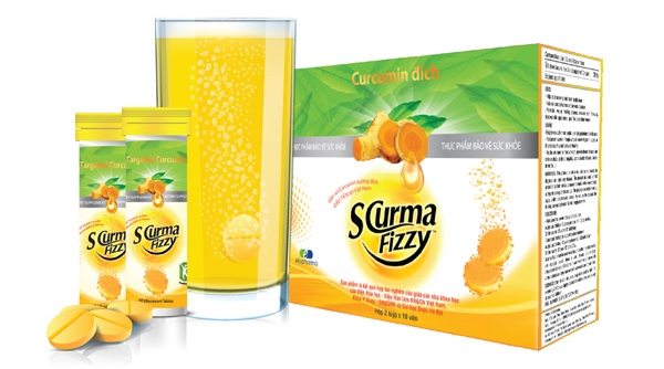 SCurma Fizzy - Thực phẩm chức năng giúp người tiêu dùng cải thiện bệnh lý dạ dày