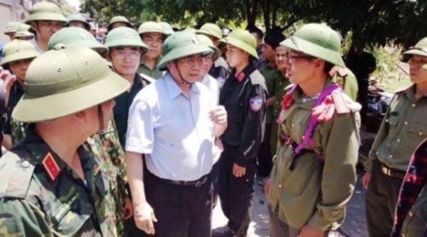 Vụ cháy rừng tại Hà Tĩnh: Trưởng ban tổ chức Trung ương trực tiếp đến hiện trường chỉ đạo