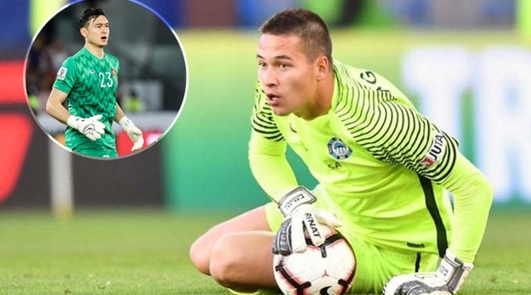 Thủ môn Filip Nguyễn đe dọa vị trí của Đặng Văn Lâm ở ĐT Việt Nam