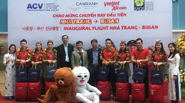 Vietjet: Khai trương đường bay thẳng Nha Trang - Busan
