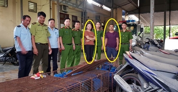 Hà Tĩnh: Bắt giữ cặp vợ chồng vận chuyển 30 cá thể tê tê trái phép