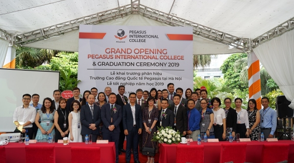 Khai trương Phân hiệu Trường Cao đẳng quốc tế Pegasus tại Hà Nội