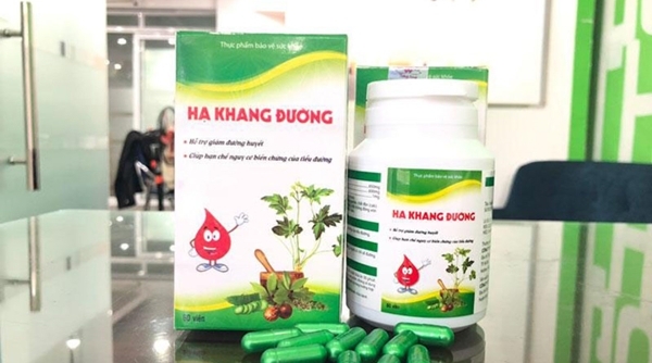 Thận trọng trước thông tin quảng cáo sản phẩm Hạ khang đường