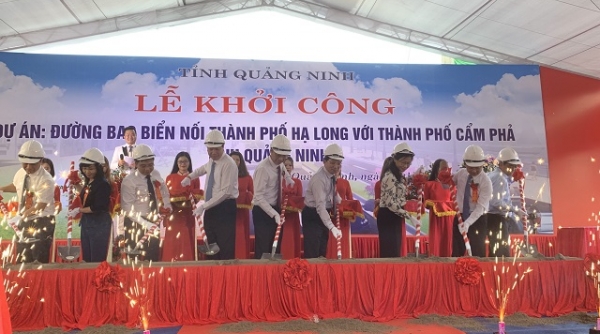 Quảng Ninh: Khởi công tuyến đường bao biển Hạ Long – Cẩm Phả