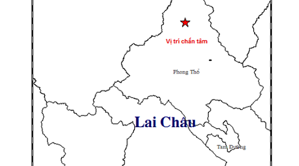 Xảy ra động đất ở Lai Châu