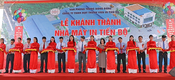 Khánh thành cơ sở mới Nhà máy In Tiến Bộ
