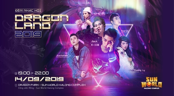 Hậu trung thu, Hạ Long tưng bừng với đêm nhạc hội Dragon Land 2019