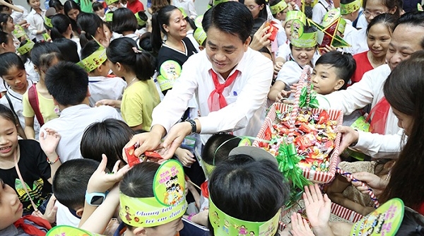 Hà Nội: 1.000 thiếu nhi tiêu biểu vui “Đêm hội trăng rằm năm 2019”