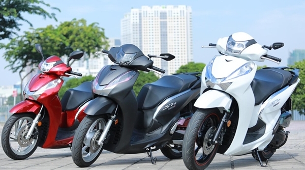 Tháng 10 nhiều mẫu xe máy Honda tăng mạnh