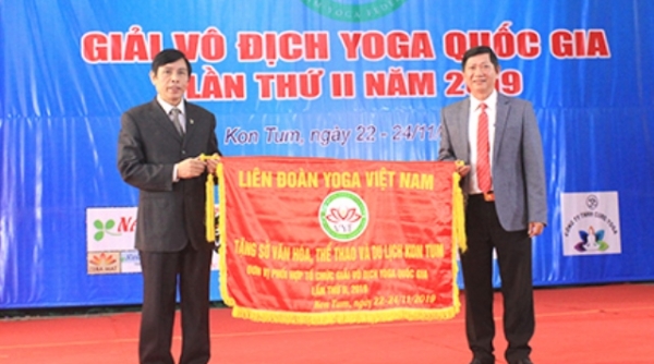 Kon Tum: Khai mạc Giải vô địch Yoga Quốc gia lần thứ II năm 2019