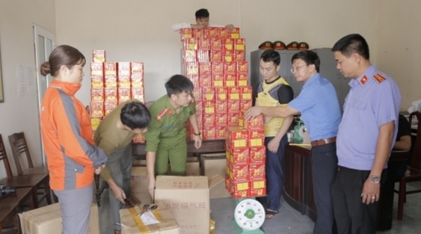 Hà Tĩnh: Lo tết sớm, trữ hơn 500 kg pháo bán kiếm lời