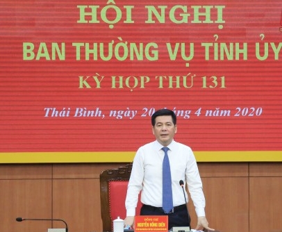 Thống nhất chủ trương thành lập Trung tâm Xúc tiến đầu tư phát triển tỉnh Thái Bình