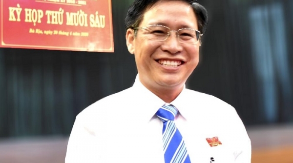 Tỉnh Bà Rịa - Vũng Tàu có Phó Chủ tịch UBND tỉnh mới