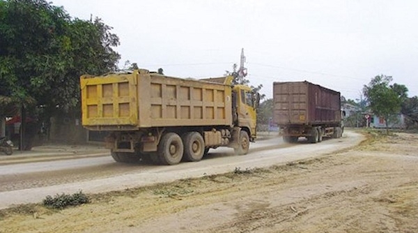 Lào Cai: Tăng cường kiểm soát, xử lý vi phạm ô tô chở hàng quá tải trọng và kích thước thành thùng xe