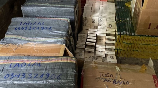 Quảng Ninh: Thu giữ gần 7.000 bao thuốc lá không rõ nguồn gốc