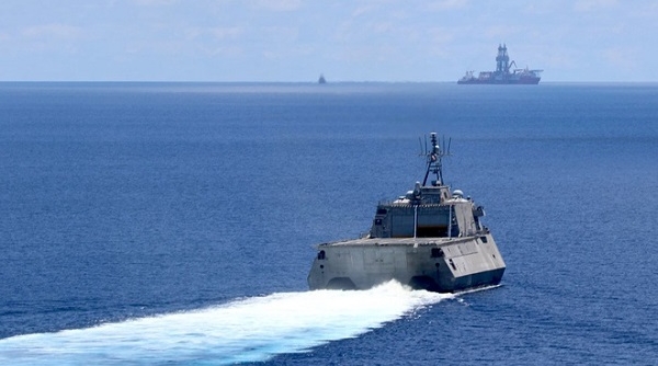 Mỹ điều 2 tàu chiến tới khu vực tàu Trung Quốc hoạt động ở Biển Đông