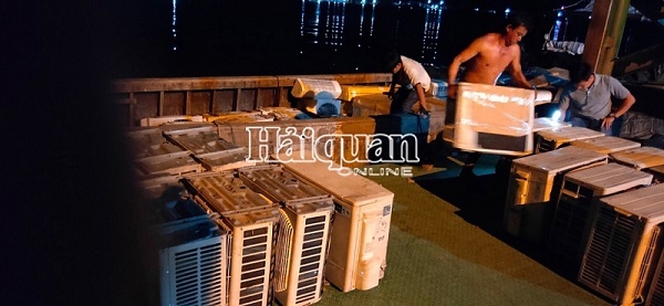 An Giang: Bắt giữ thuyền máy chở hơn 30 tấn hàng điện tử nhập lậu từ Campuchia về Việt Nam