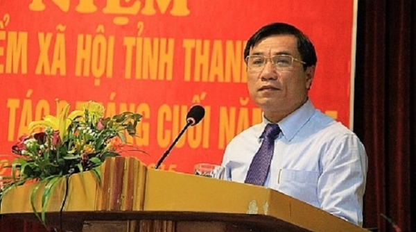 Kỷ luật cảnh cáo một phó chủ tịch UBND tỉnh Thanh Hóa