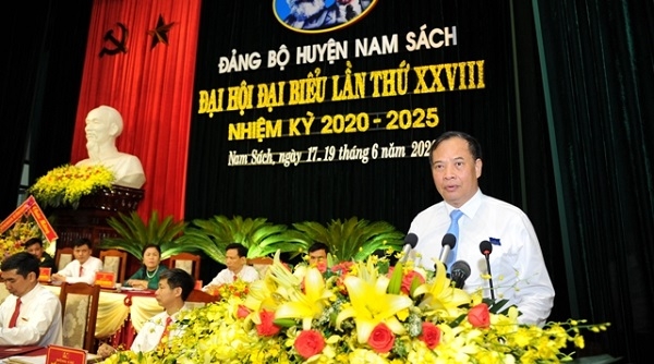 Hải Dương: Khai mạc Đại hội đại biểu Đảng bộ huyện Nam Sách lần thứ XXVIII