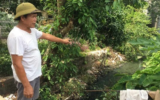 Vĩnh Phúc: Người dân bức xúc vì phải sống chung với mương nước ô nhiễm